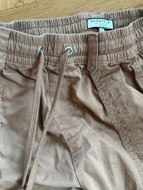 Bagatelle Collection New York - Tan cotton Jogger Pants